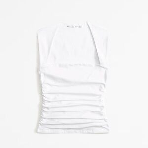 Abercrombie Ava Top in white